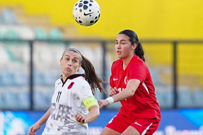 A Milli Kadın Futbol Takımı, hazırlık maçında Arnavutluk ile berabere kaldı