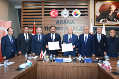 Adana ve Sivas Ticaret Borsaları “Kardeş Borsa” oldu