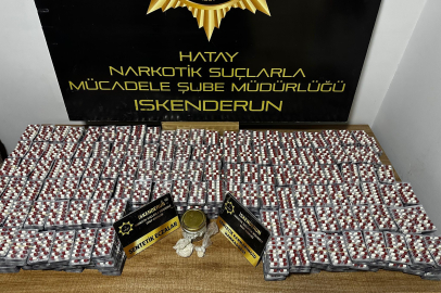 Hatay’da piyasa değeri 4,37 milyon TL olan uyuşturucu ele geçirildi
