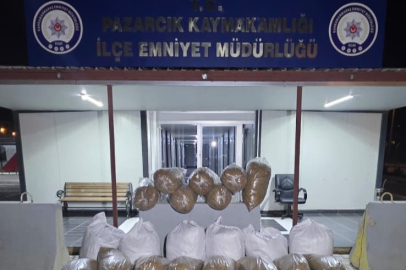 Kahramanmaraş’ta 449 kilogram kaçak tütün ele geçirildi