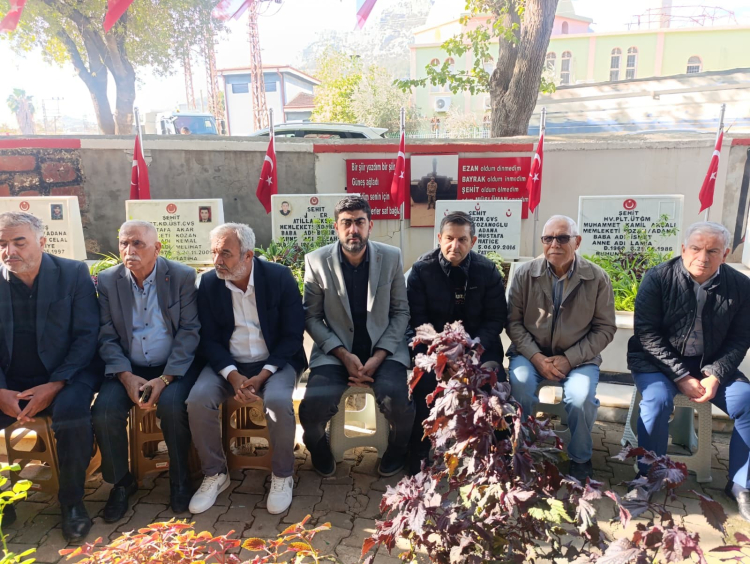 Kozan’da Şehit Bünyamin Çabuk, şahadetinin 6. yılında kabri başında anıldı 2