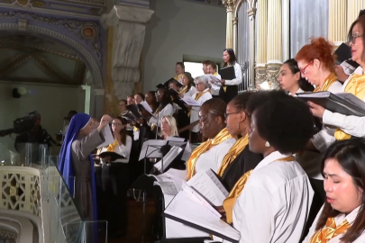 Papa 14. Leo, İstanbul’daki Kutsal Ruh Katedrali’nde Hristiyan din adamlarıyla buluştu