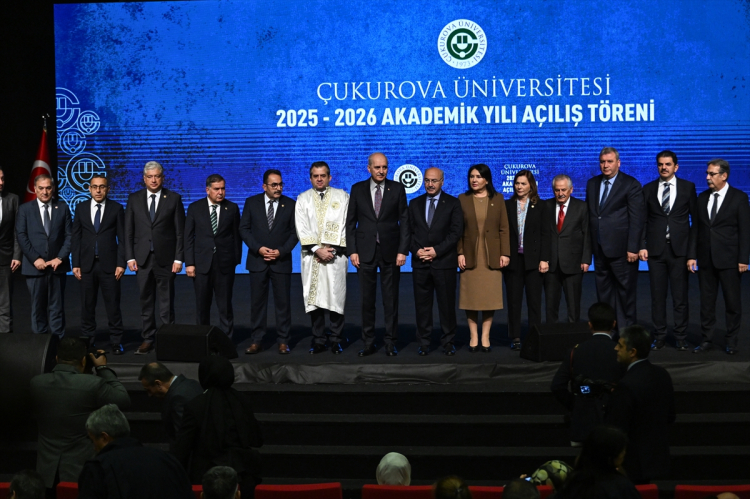 TBMM Başkanı Kurtulmuş, Çukurova Üniversitesi'nin akademik yıl açılışına katıldı 2