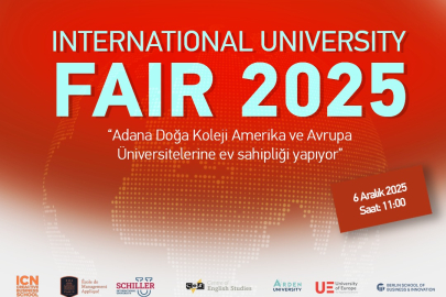 Adana Doğa Koleji Uluslararası Eğitim Fuarıyla Dünya Üniversitelerini Ağırlıyor