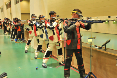 Mersin’de Havalı Silahlar Milli Takım seçmeleri başladı