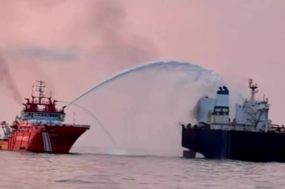 Kefken Açıkları’nda vurulan tanker operasyonu başarıyla tamamlandı: 25 mürettebat kurtarıldı