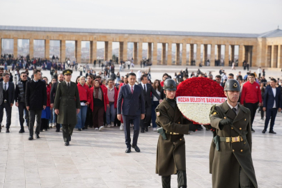 Kozanlı öğrenciler Ankara’yı ziyaret etti