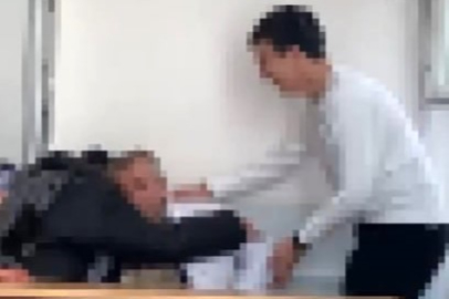 Ankara'da lise öğrencilerinden öğretmene saygısız hareketler