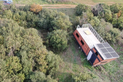 Bursa'da çalınan tiny house bulundu, şüpheli tutuklandı