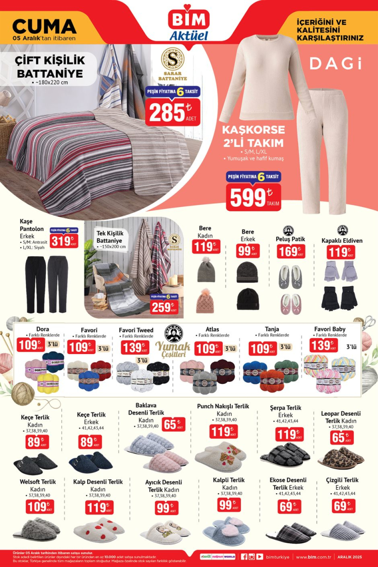 bim aktüel ürünler kataloğu