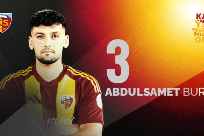 Kayserisporlu Futbolcu Abdulsamet Burak gözaltına alındı