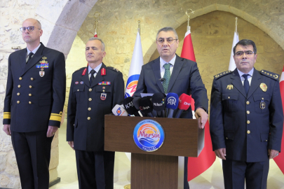 Mersin Valisi Toros: Huzura kasteden her yapıyı çökerteceğiz