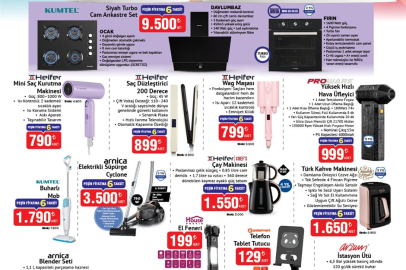 BİM 5 Aralık Cuma aktüel ürünleri raflarda! Teknoloji, züccaciye ve ev ihtiyaçlarında büyük indirim başladı (Nokia tuşlu telefon, ankastre set, hava üfleyici)