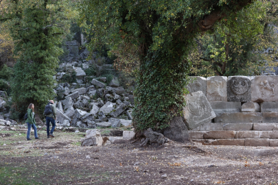 Doğa ve tarihin buluştuğu Termessos, ziyaretçilerine unutulmaz manzaralar sunuyor