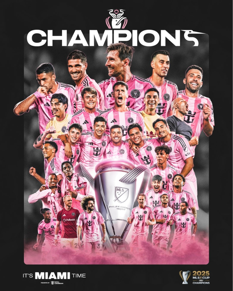 Inter Miami MLS 2025 şampiyonu oldu 2