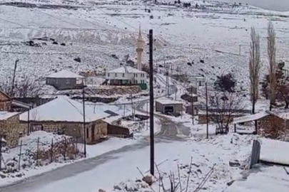 Mersin’in yüksek bölgeleri beyaza büründü