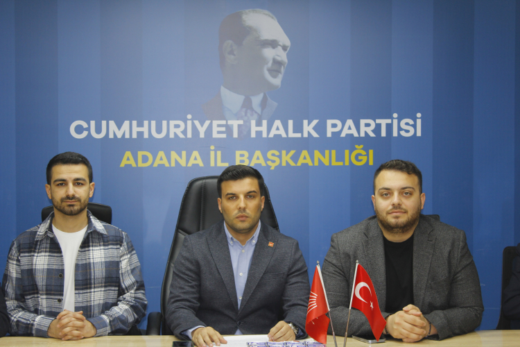 CHP Adana İl Gençlik Kolları Sekreteri Av. Fuat Faik Altıyüzük 