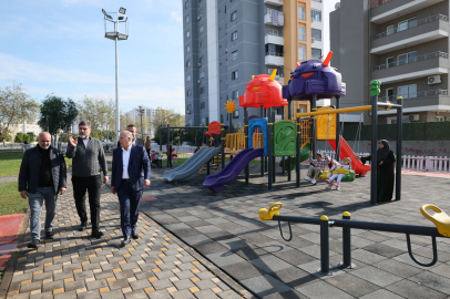 Özgür Mahallesi’ne 2.500 m²’lik modern park hizmete açıldı