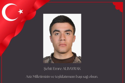 Samsun’un Ladik ilçesine şehit ateşi düştü