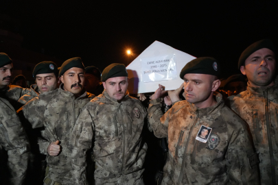 Şehit Polis Emre Albayrak'ın naaşı Samsun'a getirildi