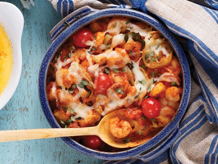 Mantarlı Karides Güveç