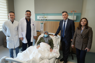 Adana'dan Gaziantep'e uzanan yaşam köprüsü: Bağışlanan böbrek Arzu Öztürk'ü hayata bağladı