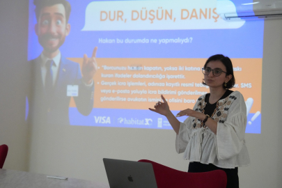 Çukurova’da emekliler ve ev kadınlarına dijital dolandırıcılık eğitimi