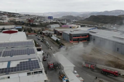 Kırıkkale’de kimya fabrikasındaki yangın kontrol altına alındı