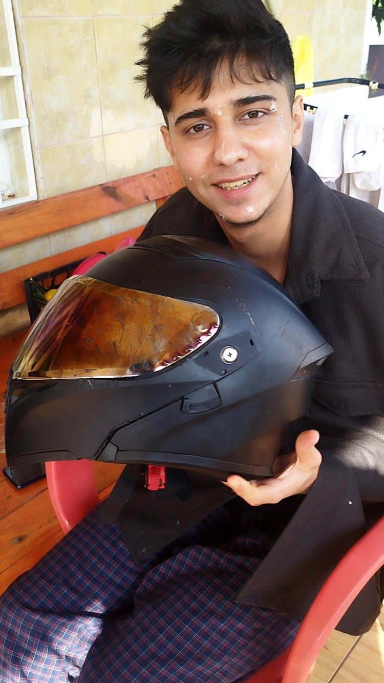 Hatay'da kaza yapan gençten hayati uyarı Polisler kask konusunda sonuna kadar haklıymış 3