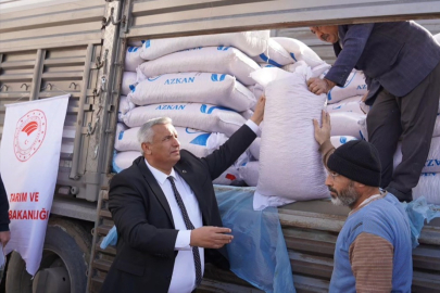 Osmaniye'de atıl araziler tarıma kazandırılıyor: 67 üreticiye nohut tohumu desteği
