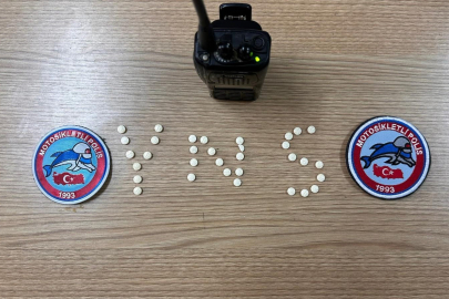 Samandağ’da uyuşturucu hapla yakalanan ehliyetsiz sürücüye 37 bin TL ceza