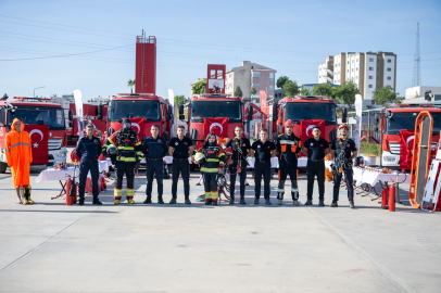Mersin Büyükşehir Belediyesi İtfaiyesi yeni ekipmanlarla afetlere hazırlığını güçlendirdi