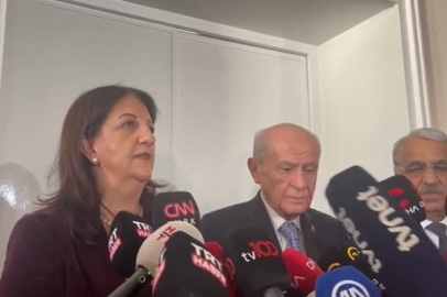 MHP lideri Bahçeli ile Dem Parti heyeti TBMM'de bir araya geldi