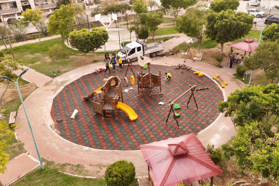 Tarsus'ta sosyal alanlara modern dokunuş: Gaspıralı Parkı yenileniyor