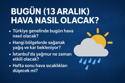 SON DAKİKA SAĞANAK YAĞIŞ UYARISI | 13 Aralık hava durumu: Hafta sonu Adana'ya yağmur geliyor mu? Meteoroloji il il açıkladı