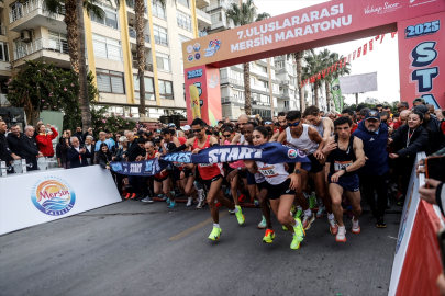 7. Uluslararası Mersin maratonu başladı: 34 ülkeden binlerce sporcu Mersin’de koştu