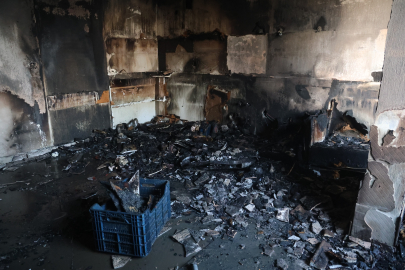 Ailecek gezmeye çıkan aile, eve döndüğünde mutfaklarını küle dönmüş buldu