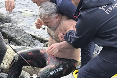 Hatay Samandağ'da deniz kıyısında kaza: Zıpkın bacağına saplandı