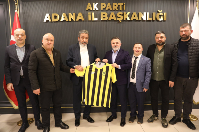 Adana 01 FK yönetimi ve futbolcularından Tamer Dağlı’ya ziyaret