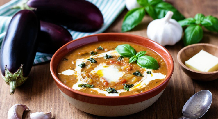 Köz patlıcan çorbası 