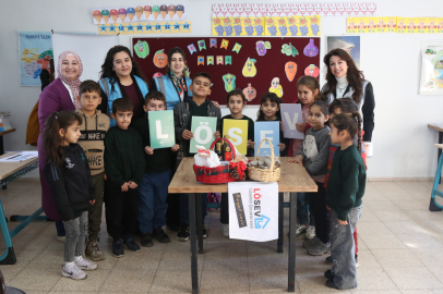 Çocuklar ve aileler LÖSEV etkinliklerinde sağlıklı beslenmeyi öğrendi