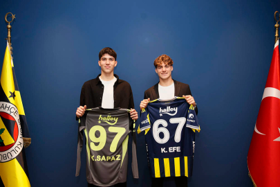 Fenerbahçe, Kamil Efe Üregen ve Kuzey Sapaz ile profesyonel sözleşme imzaladı