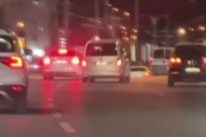 Gaziantep’te trafiği tehlikeye atan sürücüye para cezası kesildi