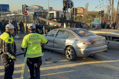 İstanbul Şişli’de ters yöne giren araç dehşet saçtı