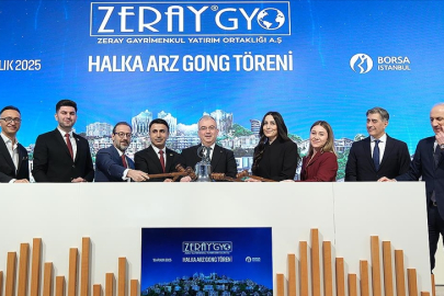 Borsa İstanbul'da gong Zeray GYO için çaldı: ZERGY koduyla işlem görmeye başladı