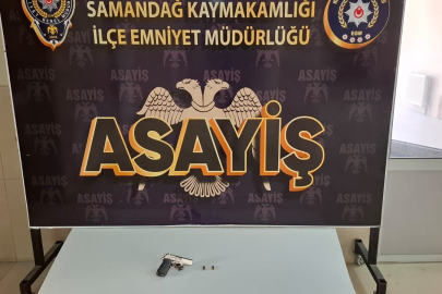 Hatay Samandağ'da silahla çevreye korku salan şahsı polis 100 kamerayı inceleyerek yakaladı