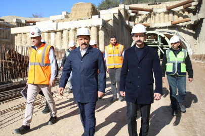 Hatay Valisi Mustafa Masatlı,İskenderun-Topboğazı otoyolu inşaatını inceledi