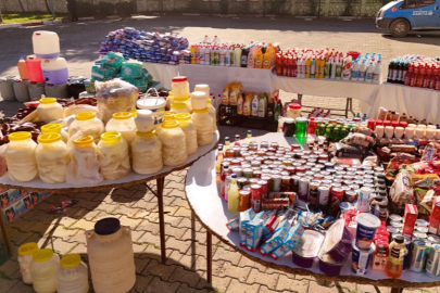 Tarsus’ta son kullanma tarihi geçmiş on binlerce ürün ele geçirildi