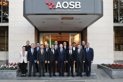 Ticaret Bakan Yardımcısı Ağar, AOSB’de altyapı ve yatırımları inceledi