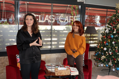 Depremzede kız çocuklarının eğitimi için söyleşi